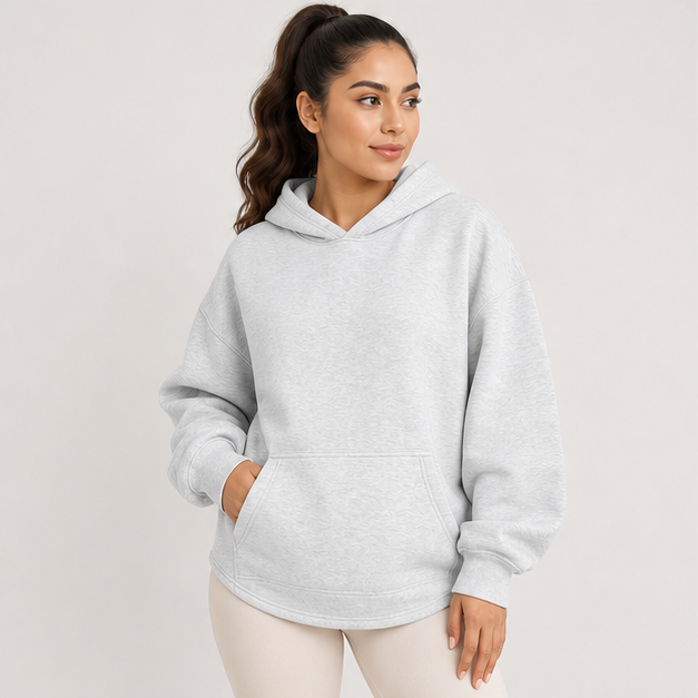 Women's Oversized Fleece Hoodies Pullover Sweatshirts Fall Clothes | Fashion Outfits Casual Sweaters Winter Y2k Clothes With Pockets - image 3